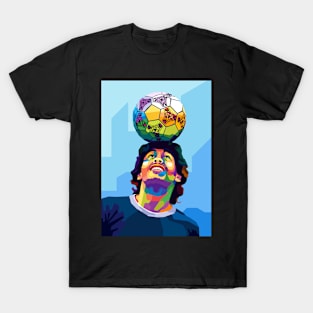 maradona wpap pop art T-Shirt